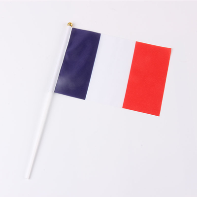 Custom Digital Printing Hand Held Flags 20x28cm Small American Flags