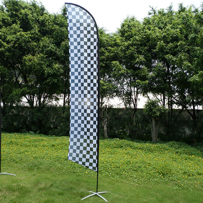 Digital Printing Outdoor Beach Flag Yaoyang Advertising Feather Flags