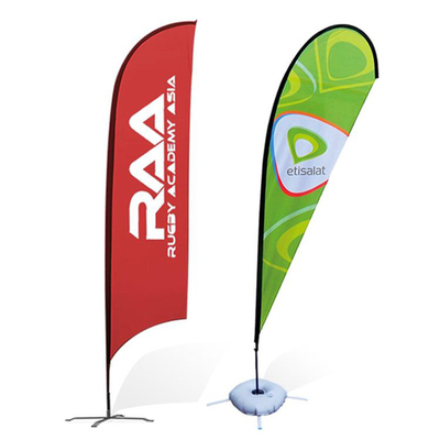 Yaoyang Promotional Feather Banners With Glass Fibre Flagpole