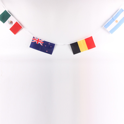 Waterproof Bunting Flags Outdoor For World Cup Celebration