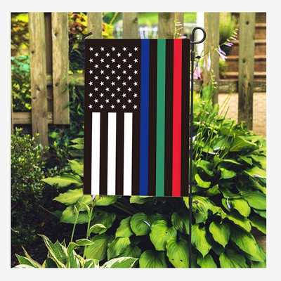 Colorful Holiday Decorative Garden Flags Height 93cm Sublimation Yard Flags