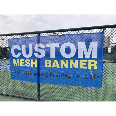 Full Color Advertising Banner Printing Outdoor Polyester Material