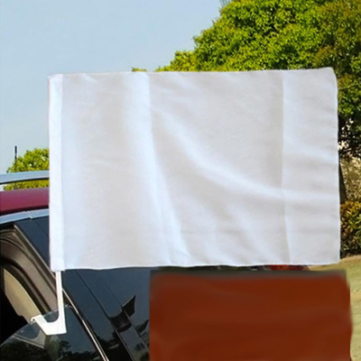Double Sided Sublimation Car Flag Polyester Custom Car Window Flags