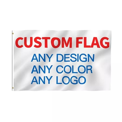 Custom Brazil World Cup Flags 3x5 Ft Flag Polyester pantone color Flying Style