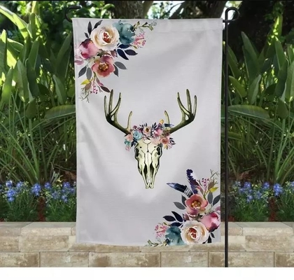 100D Polyester Decorative Garden Flags 30x45cm Custom Printing Flag