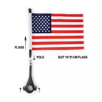 Polyester Custom Motorcycle Flags Pantone Color Sublimation Car Flag