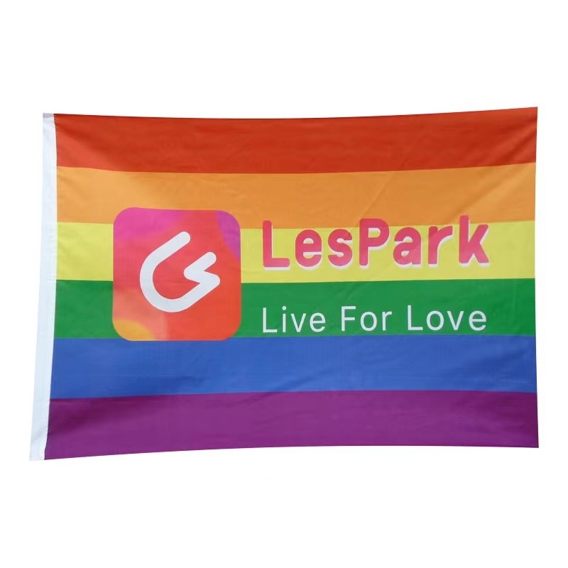 Gay Pride Rainbow LGBT Flag For Festival Party Celebration Decoration